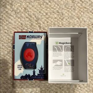 Disney MagicBand Norway Epcot Limited Edition